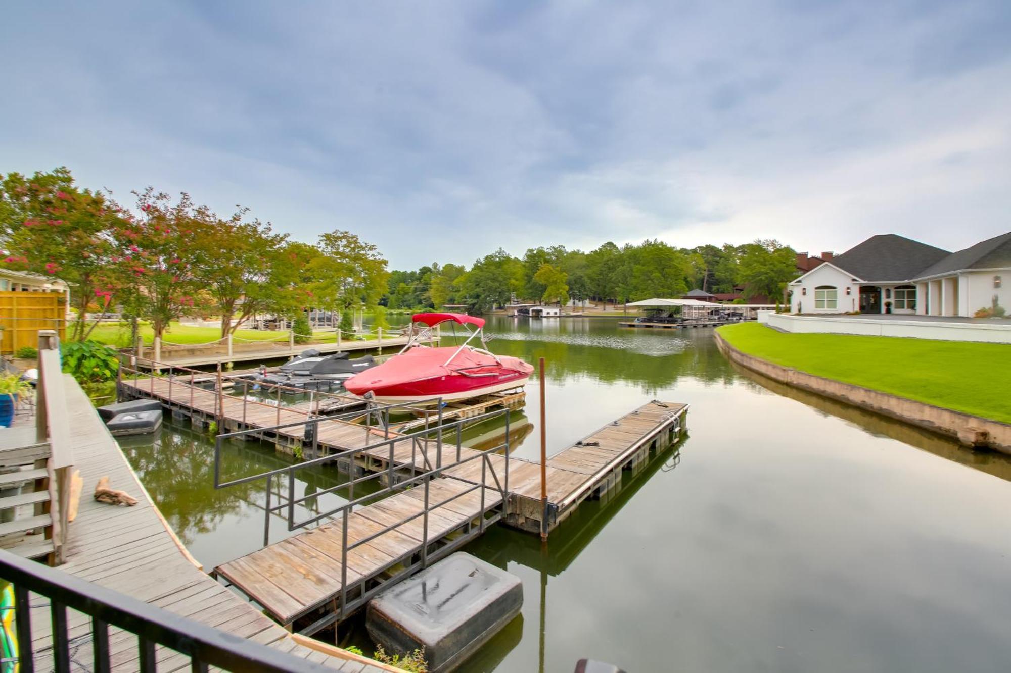 Lakefront Duplex On Lake Hamilton With Boat Slip! Hot Springs Eksteriør bilde
