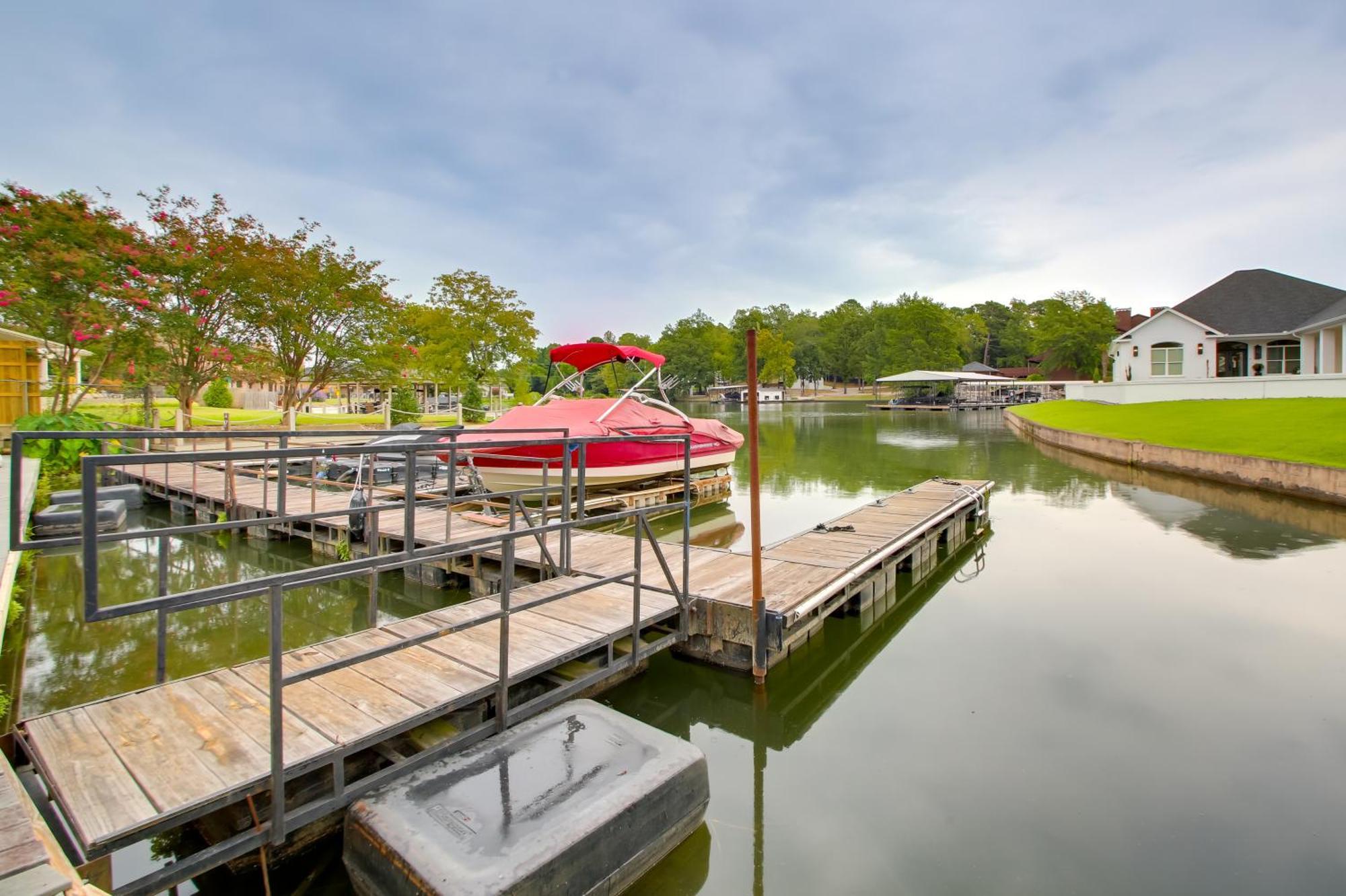 Lakefront Duplex On Lake Hamilton With Boat Slip! Hot Springs Eksteriør bilde